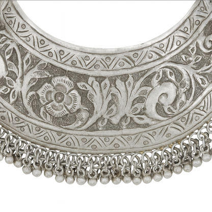 Traditional Oxidised Silver Finish Set – Perfect for Weddings & Festive Looks